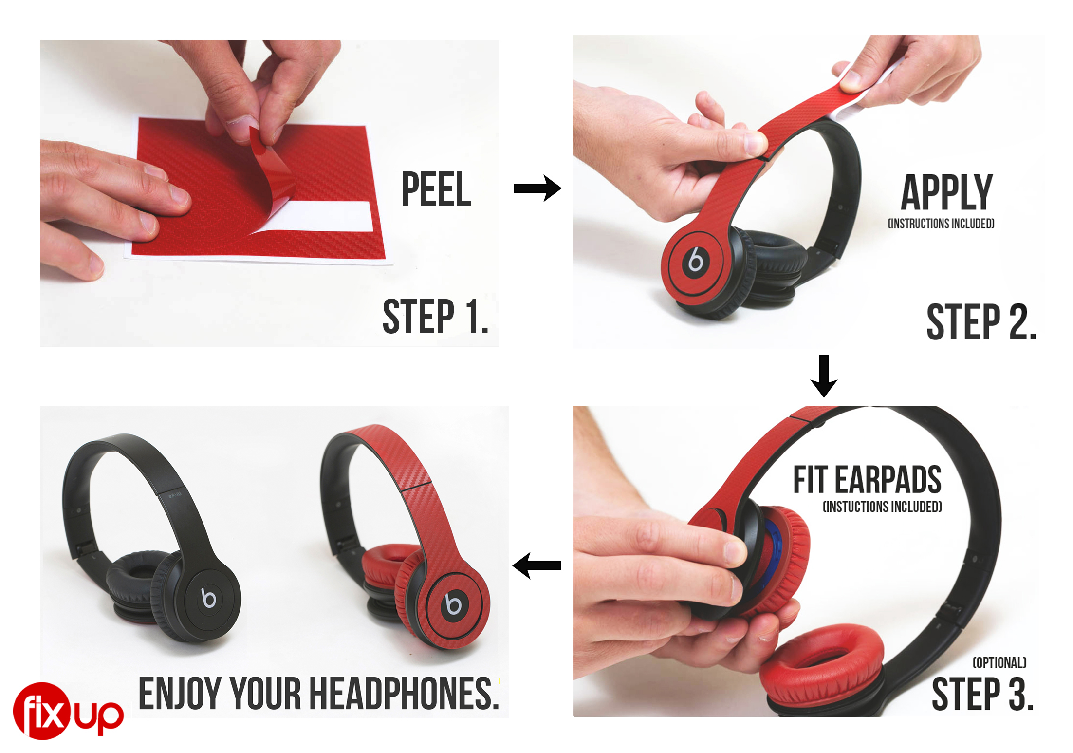 custom beats ear pads